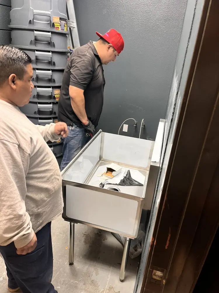 Commercial plumbing and sink installation in Gateway District